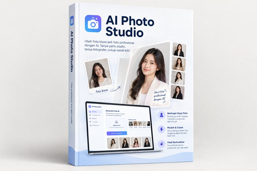 AI Photo Studio: ubah foto biasa jadi foto profesional dengan AI